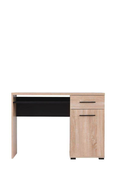 Telmo Sonoma Oak Effect and Black Desk - 3036 - UK Luxury Furniture